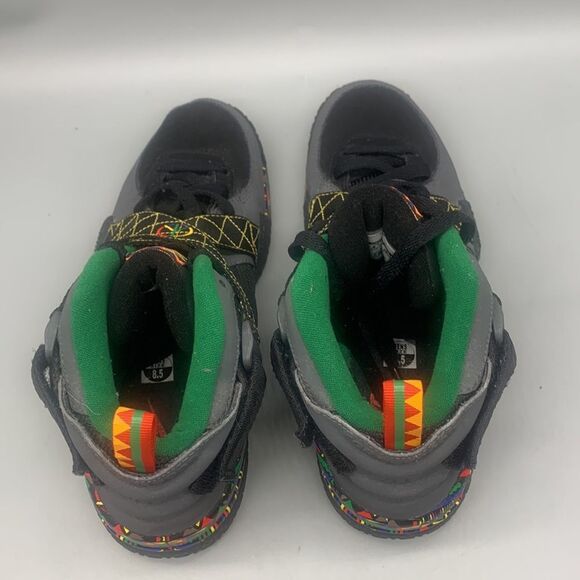 Nike Air Raid Peace"Bundle" Size 8.5 Dark Grey Black-Multicolor - Picture 5 of 7